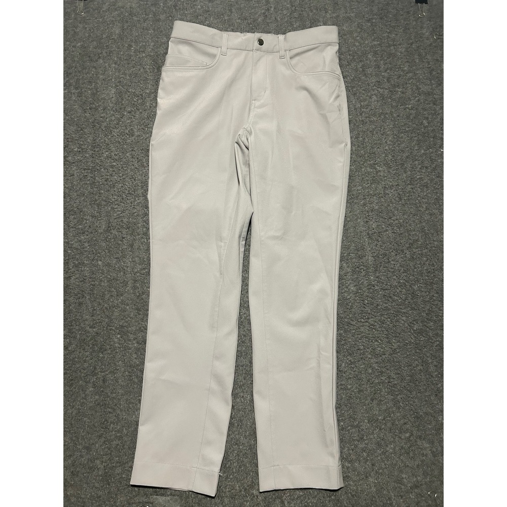 State & liberty performance pants mens gray office work fit 33X30 stretch